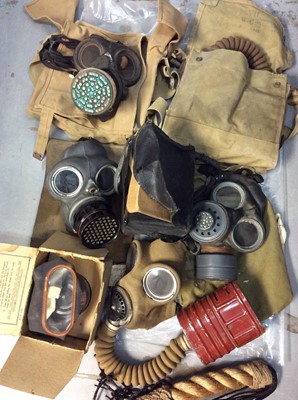 Lot 455 - Collection 1940s and later gas masks