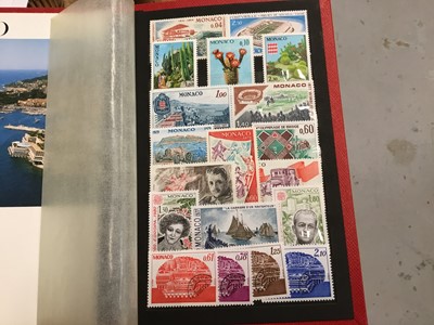 Lot 112 - Collection of GB and World stamps, Monte Carlo presentation set, FDCs and others