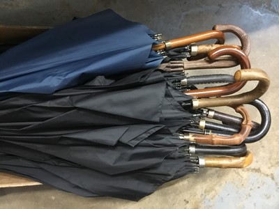 Lot 213 - Large collection of umbrellas