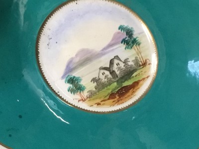 Lot 221 - Part service of 19th century teawares