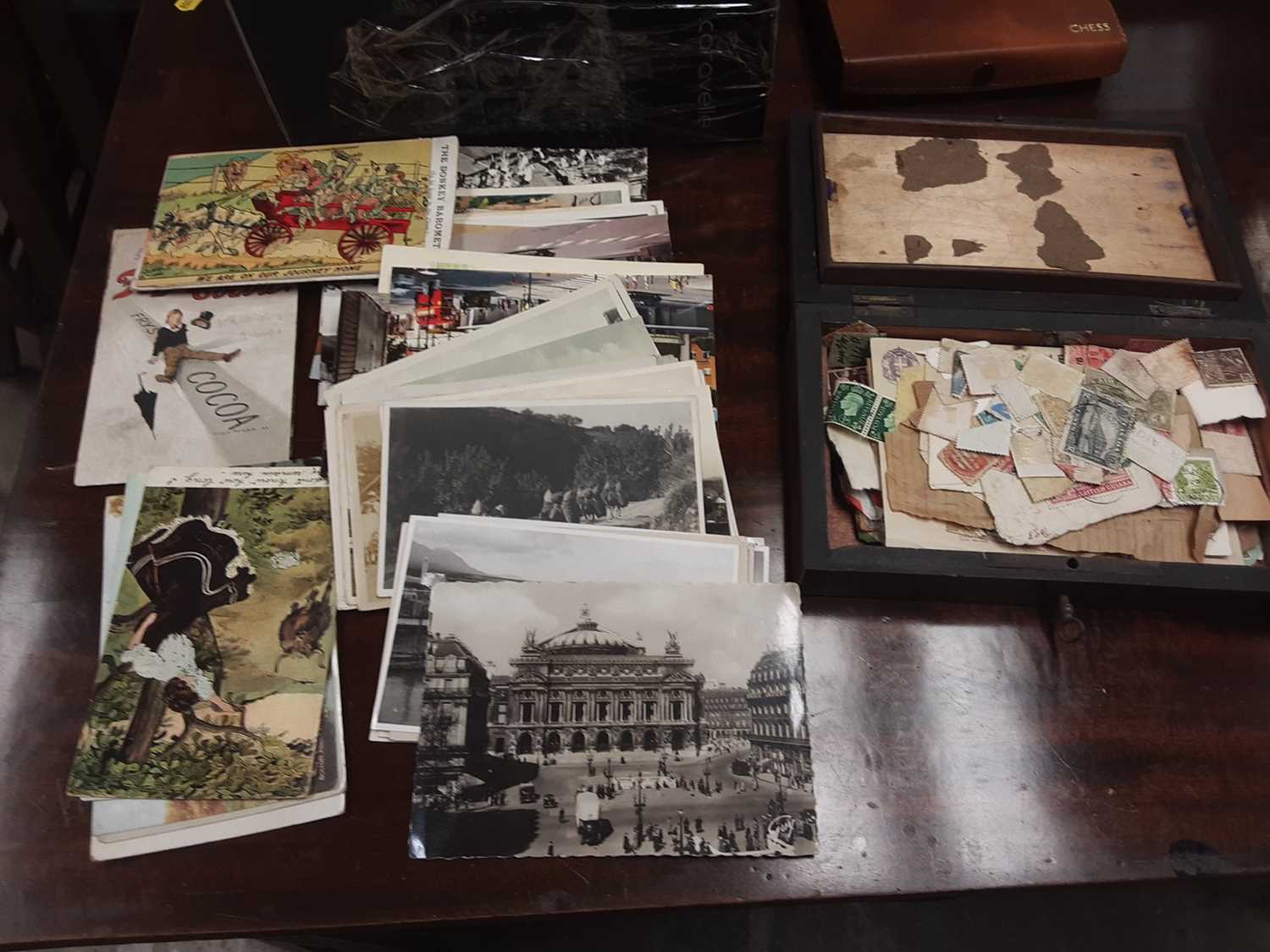 Lot 294 Lot of various postcards, plus selection of