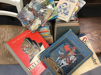 Lot 126 - Box of assorted children's books to include Penguins