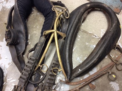 Lot 321 - Leather horse harness