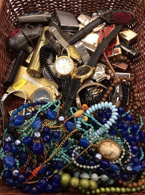 Lot 699 - Costume jewellery, wristwatches, lighters and bijouterie