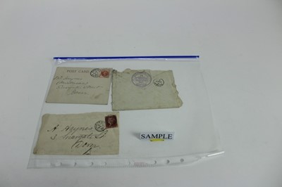Lot 1155 - Three boxes of First Day Covers, stamps, and postal history