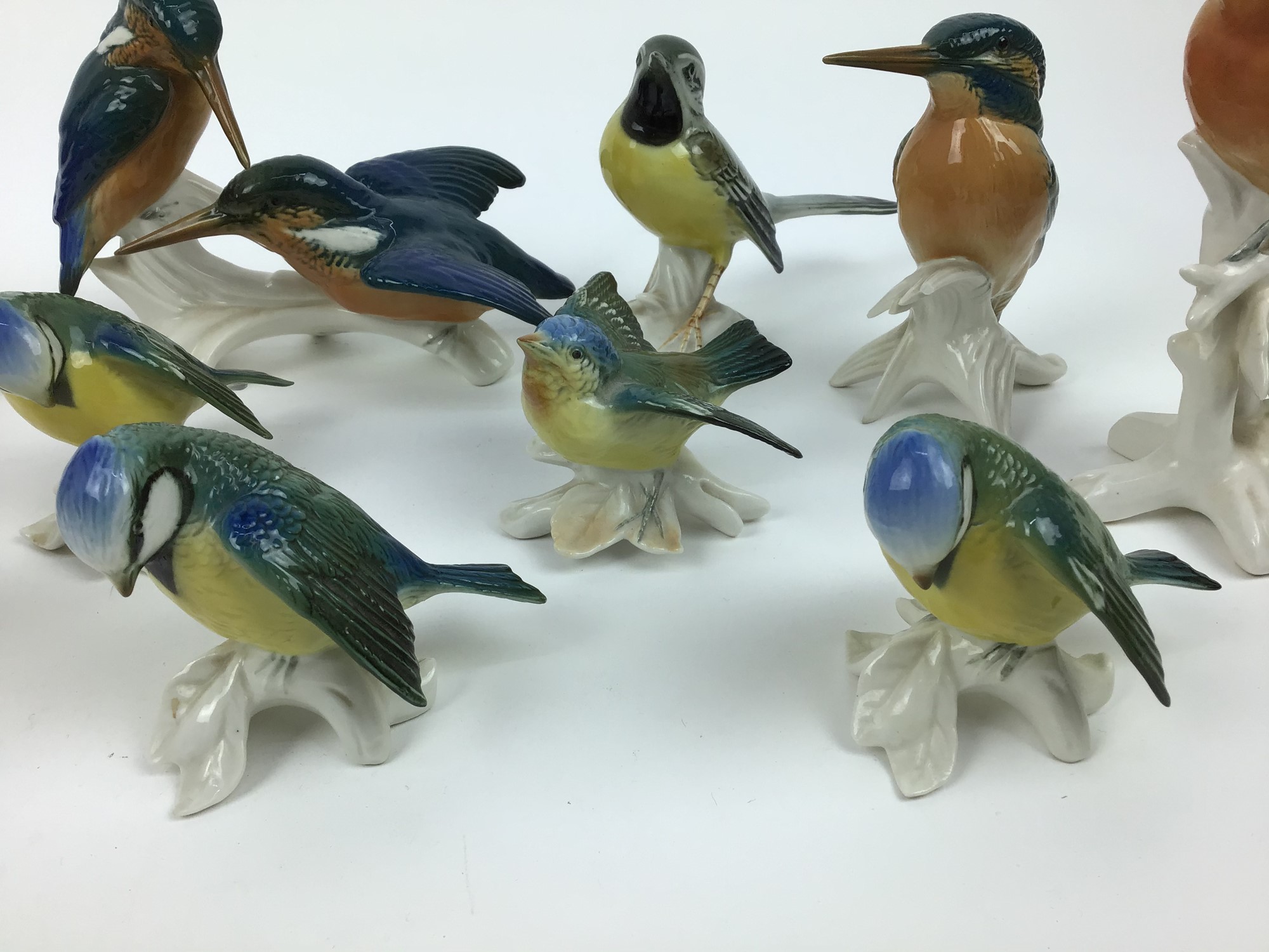 Lot 120 - Collection of eleven Karl Ens porcelain