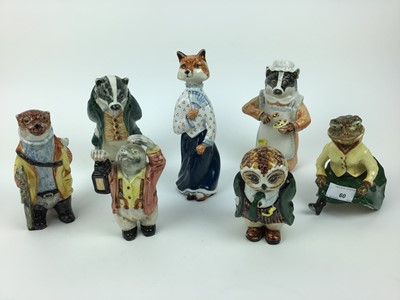 Lot 60 - Selection of Rye pottery figures