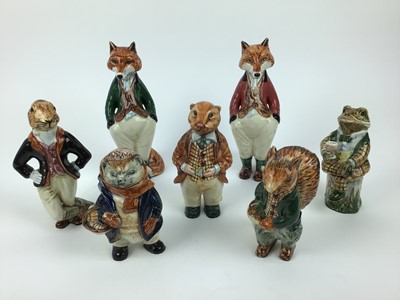 Lot 60 - Selection of Rye pottery figures