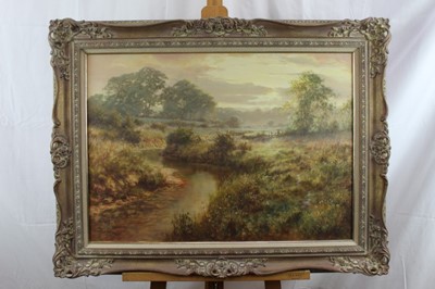 Lot 220 - David Dipnall oil on canvas landscape