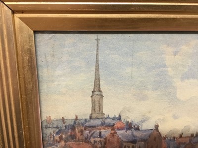 Lot 264 - R A Cruickshank watercolour, Scottish scene