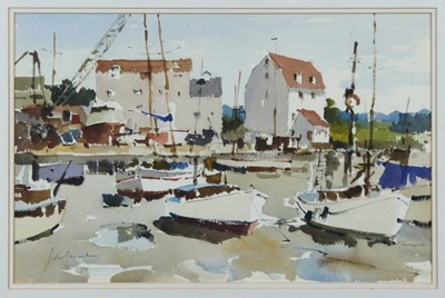 Lot 1084 - *John Yardley, watercolour - Woodbridge