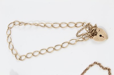Lot 72 - Group gold jewellery