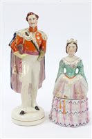 Lot 328 - Victorian Staffordshire Royal figure of Prince...