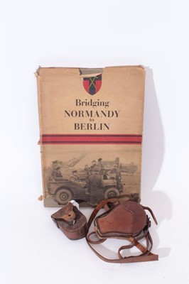 Lot 257 - Two First World War Compasses together with a Second World War Royal Engineers book