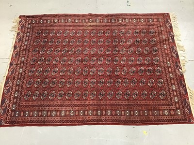 Lot 871 - Turkoman style carpet