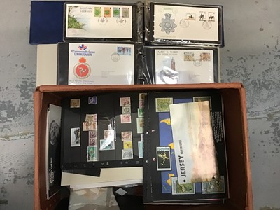 Lot 509 - Box stamps, loose stamps, first day covers etc