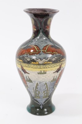 Lot 4 - Art Nouveau Brantjes faience vase