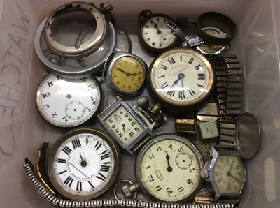 Lot 730 Group vintage watches pocket watches and