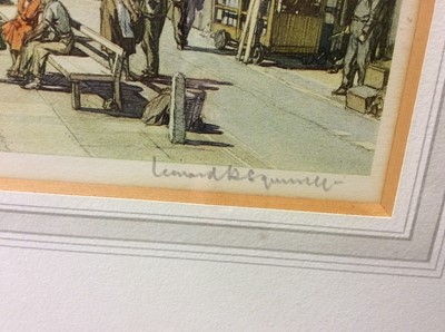 Lot 413 - Leonard Squirrell signed print- The Conway