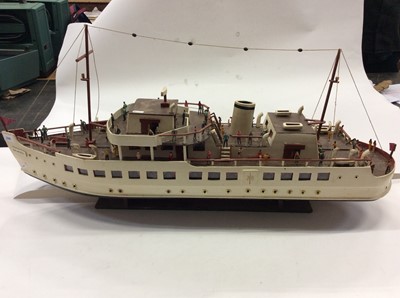 Lot 2060 - Scratch built model boat- Balmoral