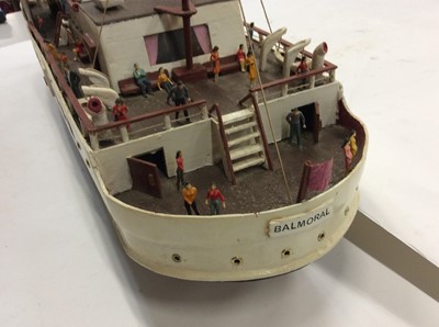 Lot 2060 - Scratch built model boat- Balmoral