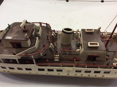 Lot 2060 - Scratch built model boat- Balmoral
