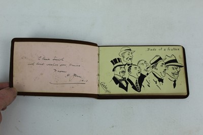 Lot 1062 - WW1 Nurse's autograph albums containing photographs, humorous sketches, verses, postcards etc. Plus two publications 'Thank You Sister' and 'With Hearty Good Wishes.