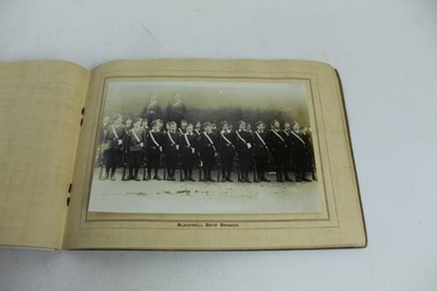 Lot 1062 - WW1 Nurse's autograph albums containing photographs, humorous sketches, verses, postcards etc. Plus two publications 'Thank You Sister' and 'With Hearty Good Wishes.