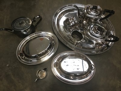 Lot 156 - Collection of silver plate