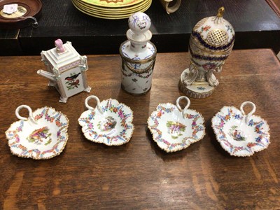 Lot 223 - Small collection of continental porcelain