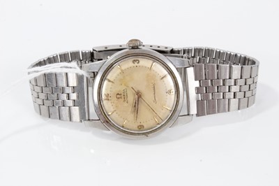 Lot 166 - 1950s Gentleman’s Omega Seamaster wristwatch in original box