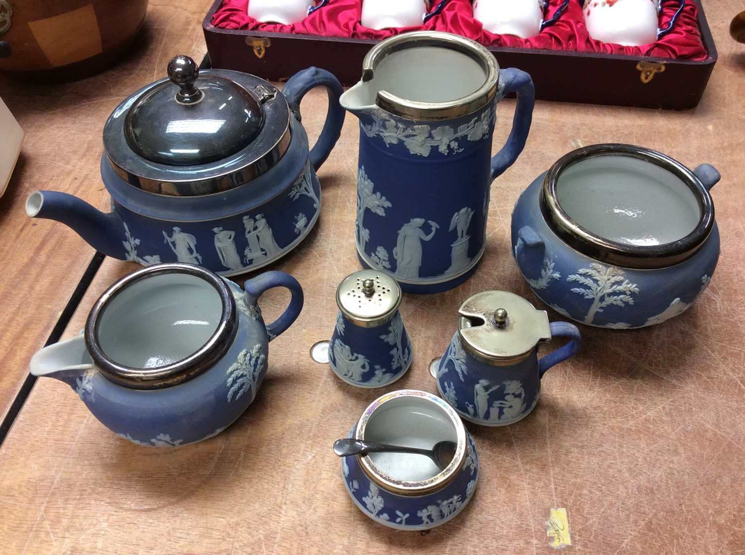 Lot 429 - Collection of Wedgwood Jasper ware