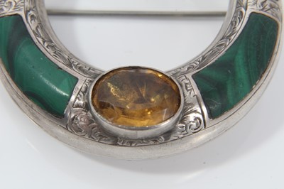 Lot 107 - Victorian Scottish silver brooch