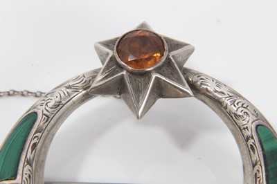 Lot 107 - Victorian Scottish silver brooch