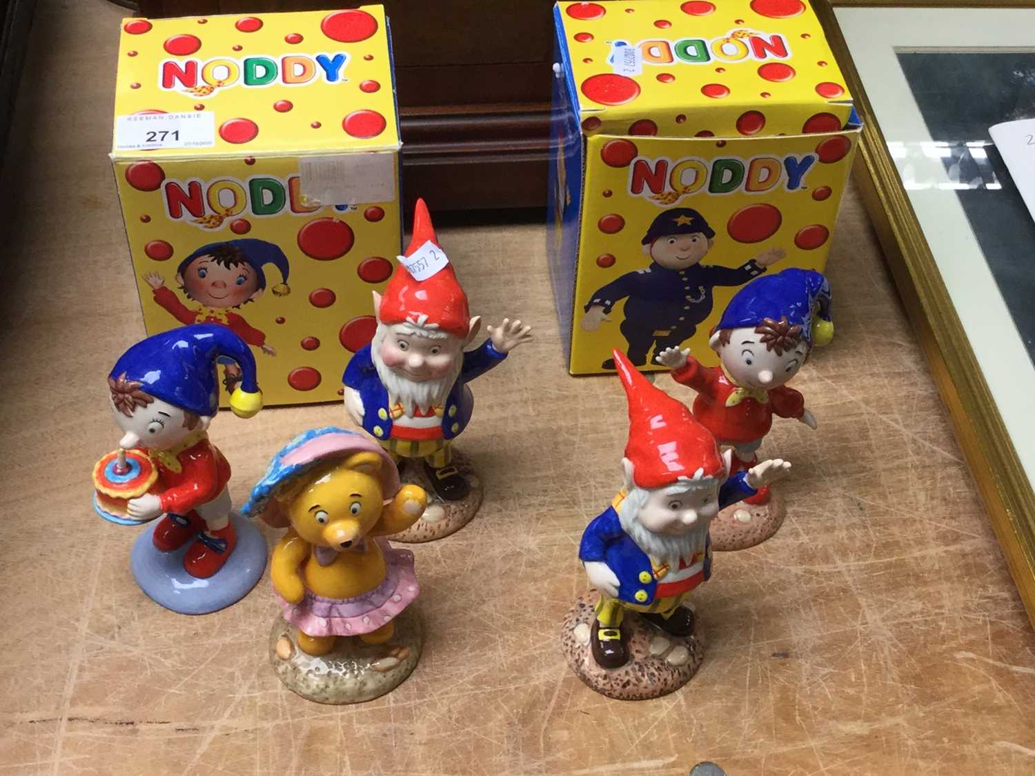 Lot 271 - Group of Royal Worcester Noddy & Big Ears figures (5)