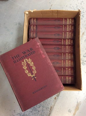 Lot 565 - Complete ten volume set of The War in Pictures