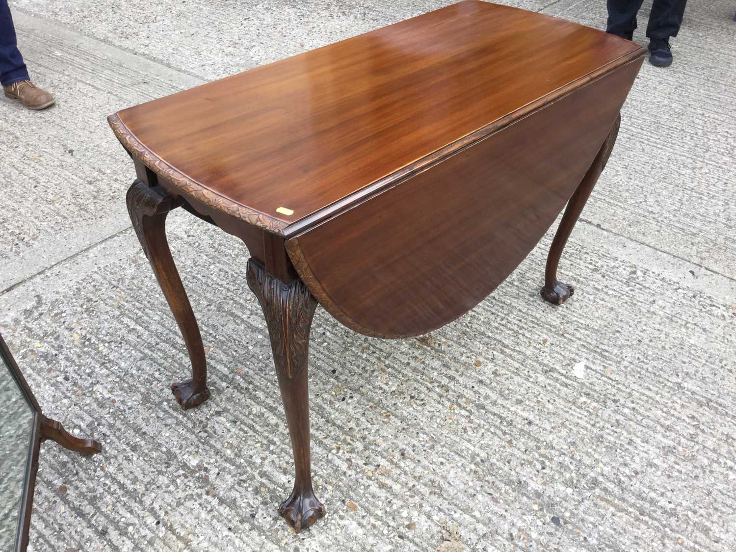 1920s drop leaf table