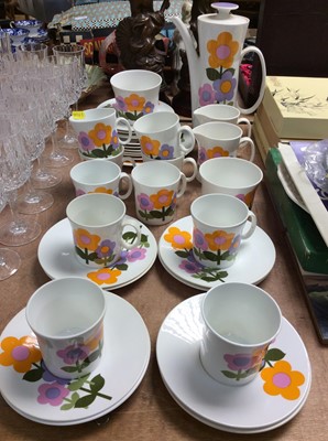 Lot 442 - 1960's Dolly Days coffee set