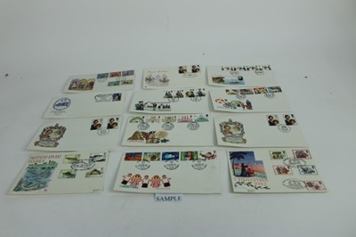 Lot 1115 - Three folders of GB first day covers