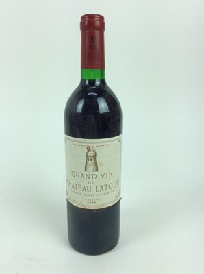 Lot 58 - Wine - one bottle, Chateau Latour Pauillac 1978