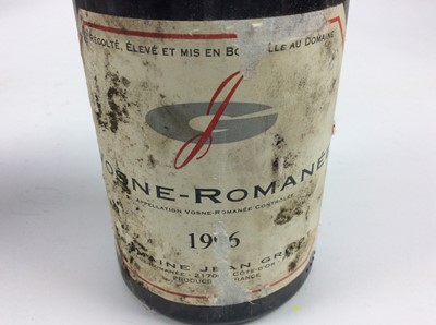 Lot 62 - Wine - two bottles, Domaine Jean Grivot Vosne-Romanee 1996