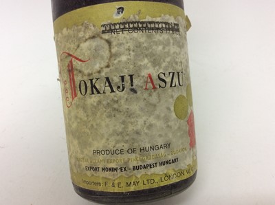 Lot 94 - Wine - one bottle, Tokaji Aszu, importers F & E May, London