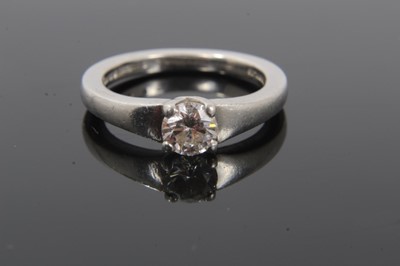 Lot 186 - Boodles Diamond single ring
