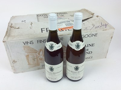 Lot 85 - Wine - eight bottles, Criots Batard-Montrachet 1996