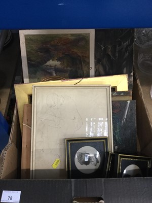 Lot 78 - Group of mixed pictures and prints