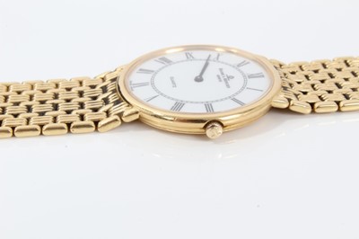 Lot 120 - Baume & Mercier 18ct yellow gold Gentleman’s quartz wrist watch