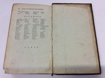 Lot 1009 - Mrs (Susan) MacIver, Cookery and Pastry, a New Edition with additions, printed Elliot, Edinburgh, 1789