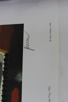 Lot 564 - *Mary Fedden signed limited edition print 'The Orange Mug', 1996, No. 490 / 550