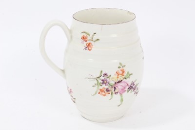 Lot 50 - Derby barrel-shaped mug