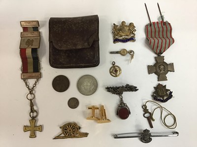 Lot 169 - First World War Officers Silver wristwatch, three vintage 9ct gold ladies wrist watches and other watches.